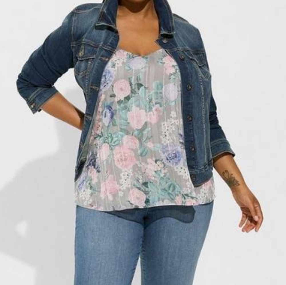 NWT Sophie Chiffon Swing Cami - Picture 3 of 11